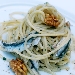 Spaghetti all'aglio, olio, alici e noci - Fotografia di Stefano Scat - -