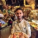 Danilo Fusco con la Pizza Trofeo Pulcinella - -