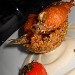 23/05 - GranGusto - Napoli - DiVinamente Buono con Paolo Barrale e Alessandro Romano - Antipasto - Chef Alessandro Romano - Tartelletta di pane cafone, aliciotti in tempura di pomodorini del piennolo fonduta di provola di Agerola brul�e - Fotografia inserita il giorno 23-05-2013 alle ore 20:48:02 da luigi