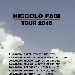 Niccol Fabi Tour 2016