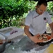 Area pizza - Pizza Show con gli chef pizzaioli Roberto Di Massa e Salvatore Santucci con abbinato Spuma66 di Cantine Mediterranee - Fotografia di Carlo Nobile