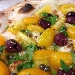 Puttanesca bianca - Pomodorino del piennolo giallo, olive di Gaeta, capperi di Salina, basilico, olio EVO