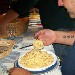 - - -spaghetti in crosta di parmigiano