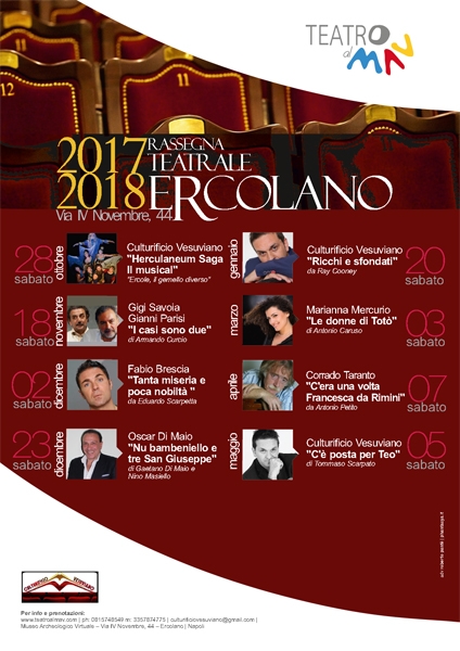 Rassegna Teatro al MAV Rassegna Teatro al MAV