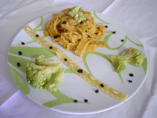 Pasta con i broccoli arriminata