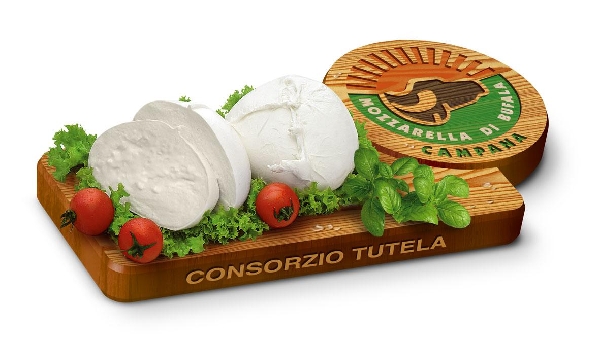 -foto mozzarella logo tagliere consorzio - immagine in primo piano dell'Articolo: Mozzarella Dop, ecco il nuovo spot tv del Consorzio di tutela immagine in primo piano