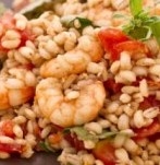 Orzotto maritato con molluschi e crostacei
“orzotto sposato con molluschi e crostacei”
