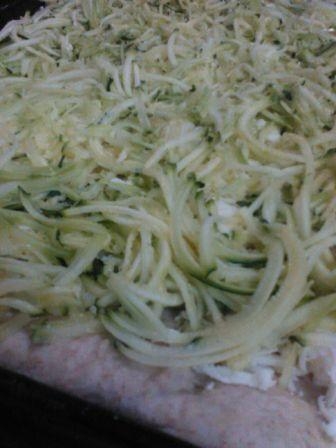 Pizza in teglia ai 7 cereali con chiffonade di zucchine