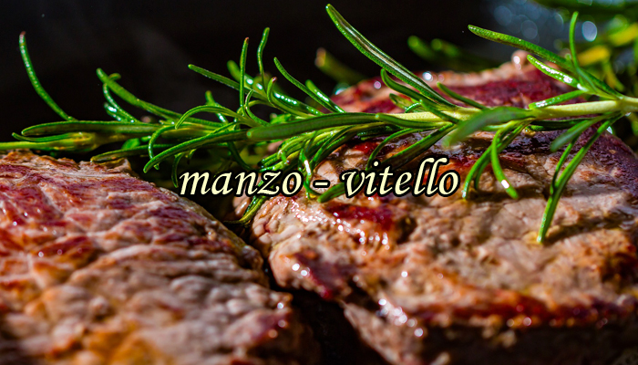 Manzo, vitello