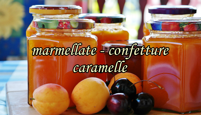 Marmellate, confetture, caramelle