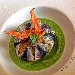 --tortino di sarde al pesto di pistacchio di raffadali - -