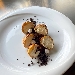 -Bign� caramellato con chantilly e crema al cioccolato fondente  - -