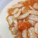 -Cavatelli con zucca serviti con crema di porro - -