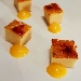 -Confetti di migliaccio caramellati con gel�e d'arancia - -