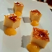 -Confetti di migliaccio caramellati con gel�e d'arancia - -