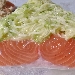 -Filetto di salmone con capelli d'angelo al lime - -