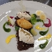 -Morfologia di ricotta con crumble salato al cacao e propoli  - -