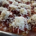 -Nidi di tagliatelle al rag� con ciliegine di bufala - -