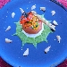 -POMODORO RIPIENO AFFUMICATO SU CREMA DI LATTUGA, RICOTTA FORTE,
 LAMPASCIONI E PAN BISCOTTATO
 - -POMODORO RIPIENO AFFUMICATO SU CREMA DI LATTUGA, RICOTTA FORTE,
 LAMPASCIONI E PAN BISCOTTATO
