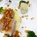 -Pancia di porchetto sardo con verdure cotte in cbt servita con schizzi di salse nobili - -