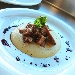 -Puntine di porchetto sardo con crema di patate e salsa al carignano del sulcis - -