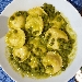 -Ravioloni al formaggio con piselli - -Chef Andrea - Nettuno lounge beach - Torre Annunziata