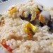 -Risotto alle arselle e fiori di zucca - -