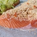 -Salmone gratinato  al profumo di limone - -