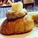 -Sfogliatelle Rustiche - -Sfogliata riccia rustica farcita con risotto ai funghi porcini;
-Sfogliata riccia rustica farcita con salsiccia di Norcia, provola e crema di funghi