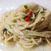 -Spaghetto ai 5 cereali aglio, olio e peperoncino
 - -