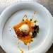 -Uovo poch�, zucca e funghi - -