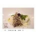 -carpaccio baccal�, lattuga di mare e perle di lime - -