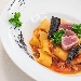 -mezzi paccheri alla Puttanesca  - -