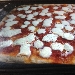 -pizza margherita  - -pizza con lievito madre, olio, pomodoro e mozzarella