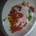 -uovo poch� crumble iberico, sfere di tartufo, asparagi e crostini al timo - -