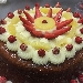 Bab� con crema e frutta fresca - -