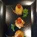 Baccal� in crosta di pane panko su spuma di pomodori - -