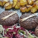 Chiancheria Gourmet Roma - Trilogia di Chiancamburger 220gr Bisonte Italiano, Vitello Marchigiano, Bufalo con patate al forno - -