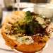Ciro - Cono con fonduta di Grana Padano DOP 12 mesi, pesto di rucola, oliva caiazzana disidratata - 
