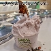 Coppetta di gelato Cocco di Mamma inserita da Andrea Bandiera, titolare della Cremeria Scirocco di Bologna - Cocco di Mamma � un gusto di gelato artigianale fatto con una polpa di Cocco Indonesiano e un infusione di The Verde, Arancio, Papaya e Lemongrass, il tutto senza Lattosio.