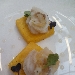 Crostoni di polenta con lardo di Arnad e miele - -