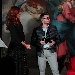 Da Sx Veronica Maya - Giacomo Garau e il Magistrato Nicola Graziano nel momento della premiazione - Foto di Giuseppe Antino - -