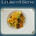 Fagottini ripieni di baccal� con datterino giallo, capperi in fiore e olive nere taggiasche - -
