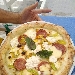 Focaccia ai fiori di zucca - Nettuno lounge beach - Torre Annunziata (NA) - -