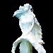 Scultura di margarina - Sposa di margarina