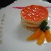 Millefoglie di dentice e patate con arance e mango - 