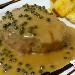 Filetto al pepe verde con patate rosolate - 