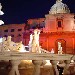 - - Chiesa di Santa Caterina e Fontana Pretoria (notturno)