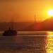 Alba sullo Stretto di Messina - Daniela Lombardo - inserita il 25 Maggio 2005