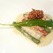 Gambero, asparagi e aglio Orsino - -